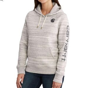 Carhartt Shadow Space Dye Iconic Clarksburg Logo Sweatshirt